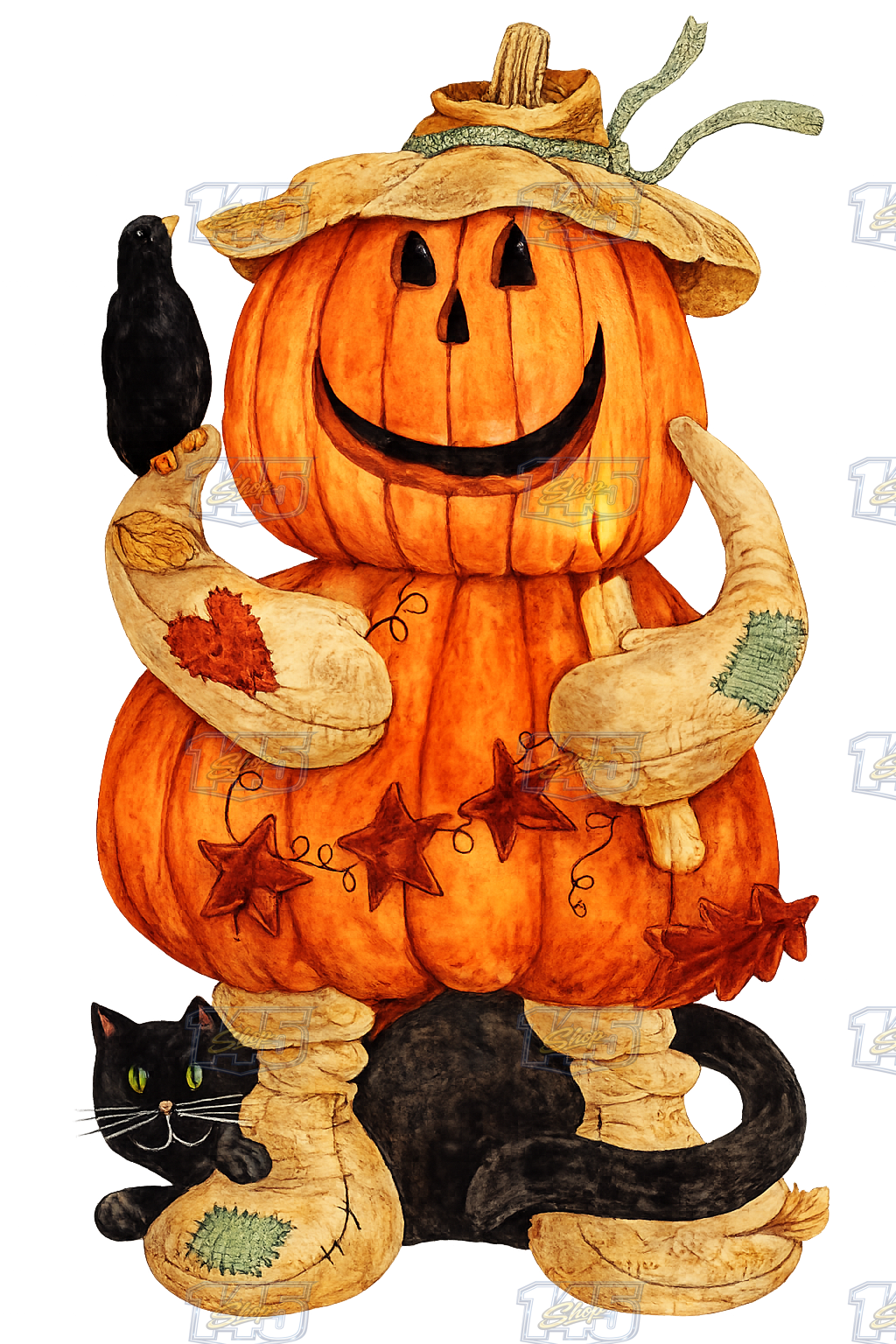 DTF Transfer Print Halloween  (Designs 1-100)