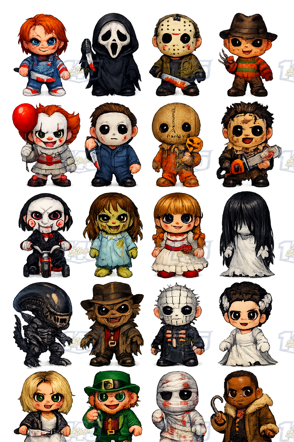 note characters at the bottom do not have legs
