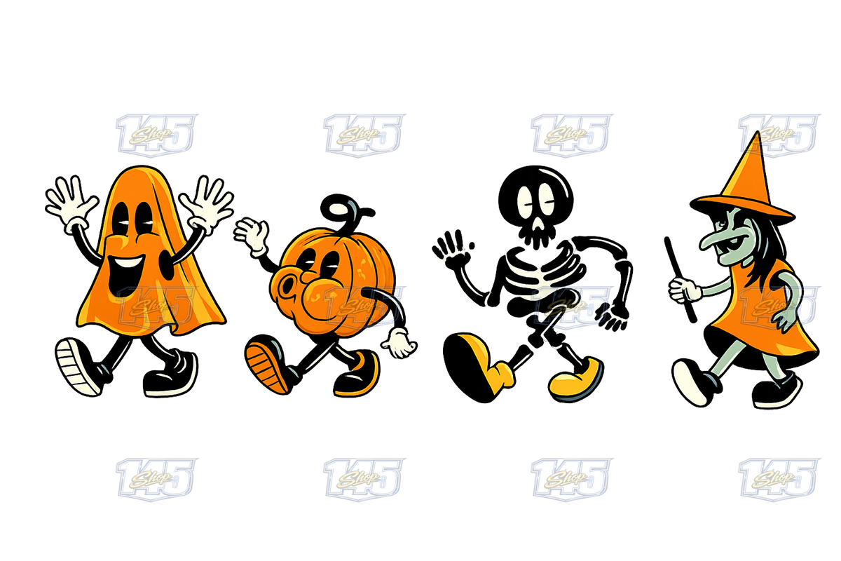 DTF Transfer Print Halloween  (Designs 1-100)