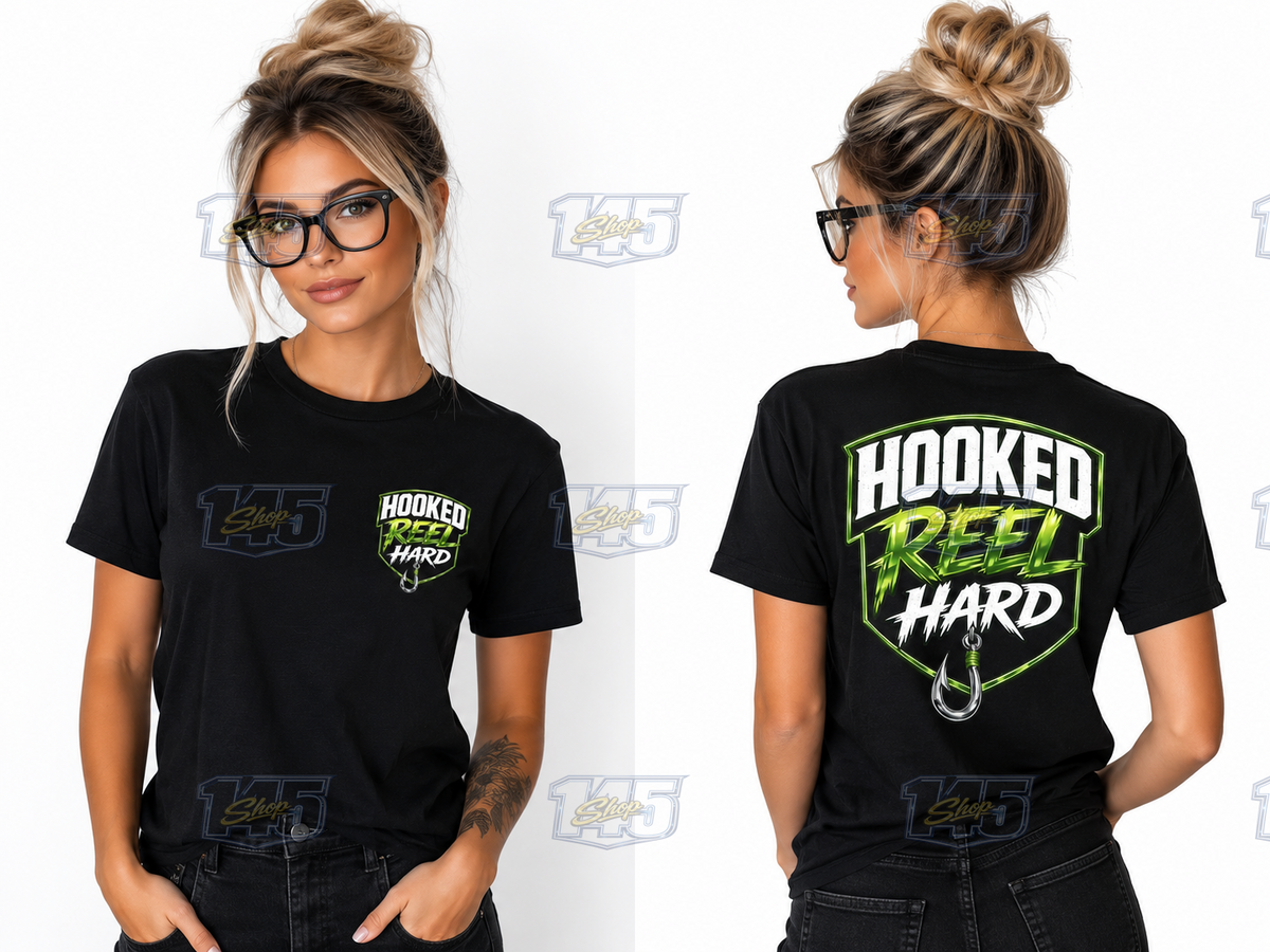 Hooked Reel Hard Women's T-Shirt